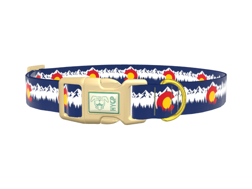 Colorado Forest Dog Collar