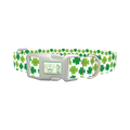 Kawaii Clover Dog Collar - plastic silver