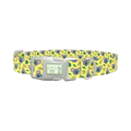 Koala Jungle Dog Collar - plastic silver