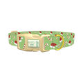 Santa Hat Candy Dog Collar - plastic gold