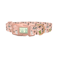 Western Boots and Hats Dog Collar - plastic rose gold