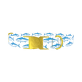 Ocean Fish Dog Collar - metal gold