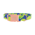 Tennis Ball Dog Collar - plastic rose gold