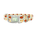 Harvest Feast Dog Collar - plastic rose gold