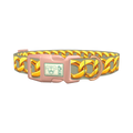Gold Link Chain Dog Collar - plastic rose gold