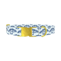 Japanese Tree Dog Collar - metal gold
