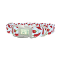 Chili Pepper Dog Collar - plastic silver