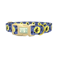 Halloween Witch Dog Collar - plastic gold