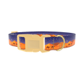 Desert Night Dog Collar - plastic gold
