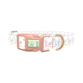 Colorful Chicken Dog Collar - plastic rose gold