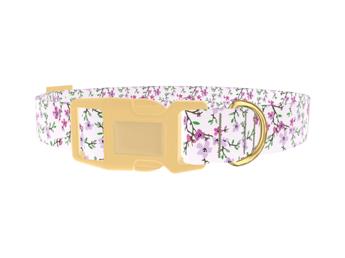 Cherry Blossom Dog Collar