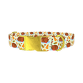 Harvest Feast Dog Collar - metal gold