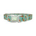 Christmas Cowboy Dog Collar - plastic silver