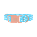 Winter Snowflake Dog Collar - plastic rose gold