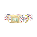 Patriotic Star Dog Collar - plastic gold