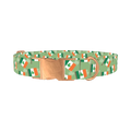 St. Patrick's Flag Dog Collar - metal rose gold