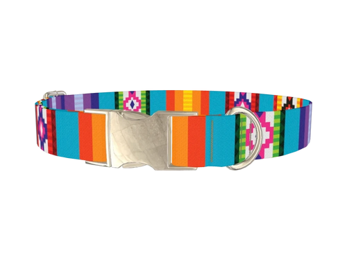 Tribal Aztec Stripe Dog Collar