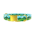 Landscape Hills Dog Collar - metal gold