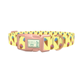 Ice Cream Cone Dog Collar - plastic rose gold
