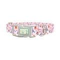Parisian Romance Dog Collar - plastic silver