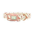 Western Hat Stars Dog Collar - plastic rose gold