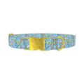 Spring Blossom Dog Collar - metal gold