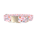 Parisian Romance Dog Collar - metal silver