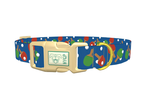 Ping Pong Paddle Dog Collar