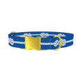 Nautical Knot Dog Collar - metal gold