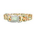 Floral Fruit Dog Collar - plastic silver