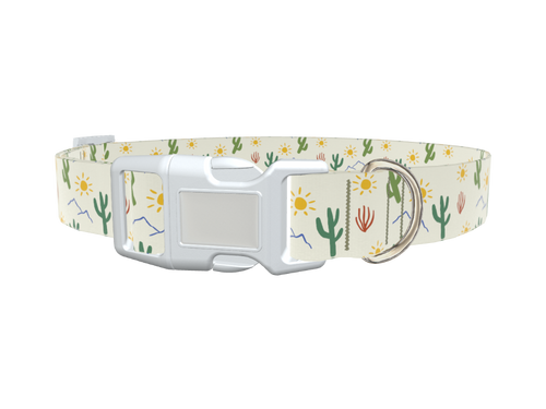 Sunny Cactus Dog Collar