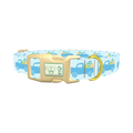 Easter Truck Dog Collar - plastic gold