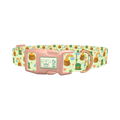 St. Patrick's Day Dog Collar - plastic rose gold