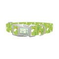 Western Ghost Dog Collar - plastic silver