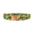 Fetch Stick Dog Collar - metal rose gold