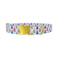 Christmas Tree Dog Collar - metal gold