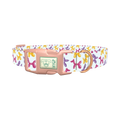 Balloon Dog Pattern Dog Collar - plastic rose gold