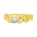 Bee Science Dog Collar - plastic gold