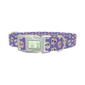 Calavera Skull Dog Collar - plastic silver
