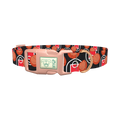 Basketball Court Dog Collar - plastic rose gold