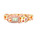 Thanksgiving Pie Dog Collar - plastic rose gold