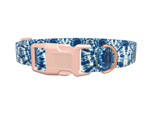 Spiral Tie Dye Dog Collar