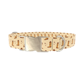 Western Cowboy Boot Dog Collar - metal gold