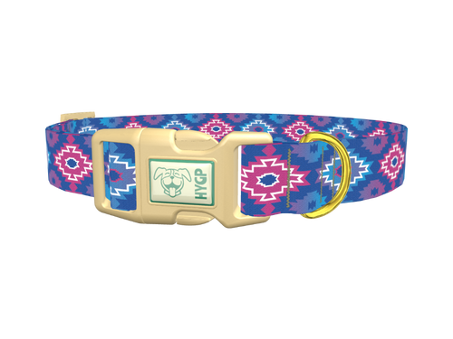 Ombre Tribal Diamond Dog Collar