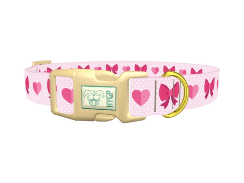 Valentine Ribbon Dog Collar