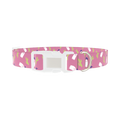 Cowboy Ghost Dog Collar - plastic silver