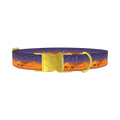 Desert Night Dog Collar - metal gold