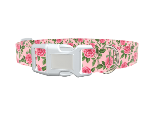 Floral Rose Dog Collar