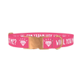 Will You Marry Me Diamond Dog Collar - metal rose gold