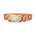 Rose Gold Chain Dog Collar - plastic gold